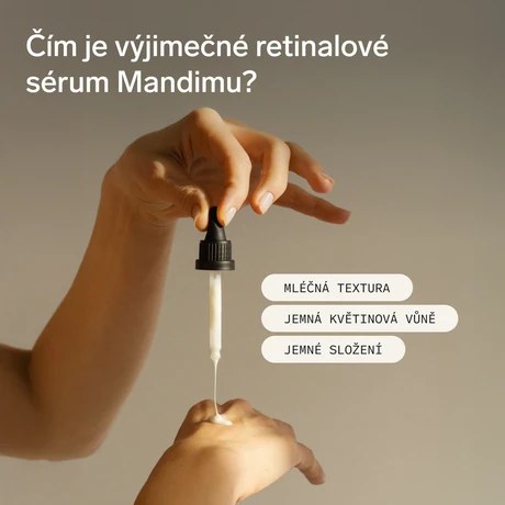 Noční retinalové sérum Night Renewal s 0,05 % retinalu & rostlinnými oleji 30 ml