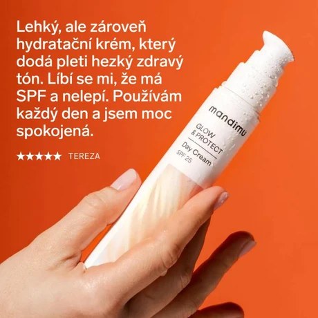 Denní krém Glow & Protect SPF 25 s vitamínem C a astaxanthinem 50 ml
