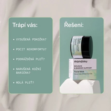 Pleťová maska Bounce & Barrier Support 50 ml