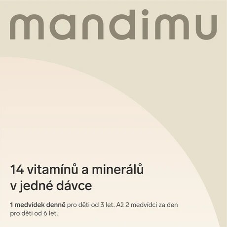 Gumoví multivit. medvídci pro děti 🐻 (expirace 1/2027)