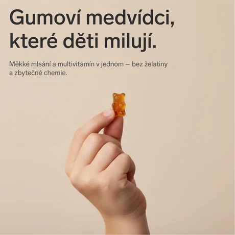 Gumoví multivit. medvídci pro děti 🐻 (expirace 1/2027)