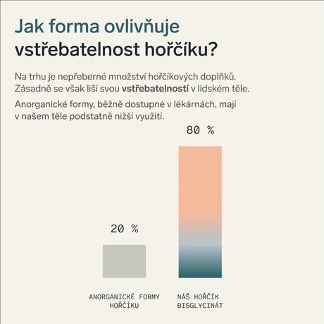 Hořčík bisglycinát pro relaxaci (magnesium)