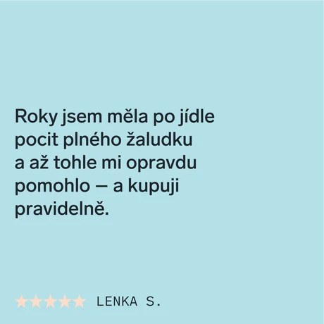 Konec nadýmání s l-glutaminem, bylinkami a trávicími enzymy (Debloat)