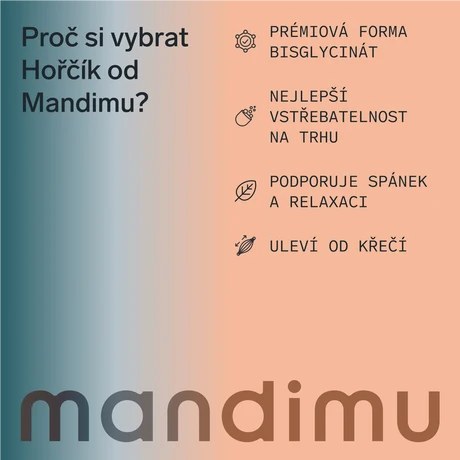Hořčík bisglycinát pro relaxaci (magnesium)