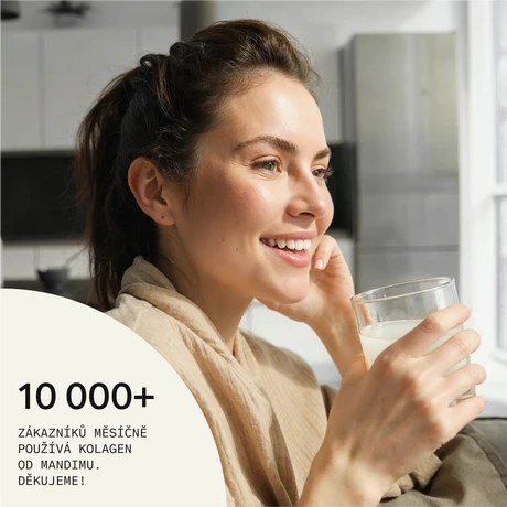 Prémiový kolagen s kys. hyaluronovou a vitamíny C a E (mangový)