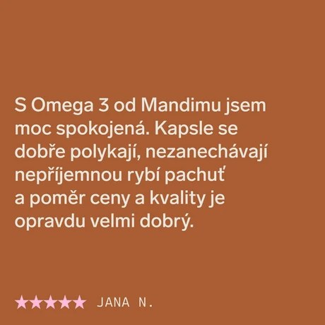 Omega 3 mastné kyseliny